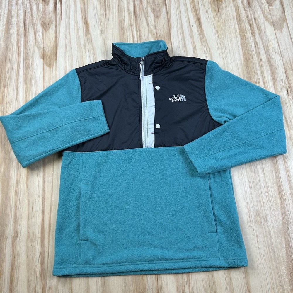 The North Face Mens M Multicolor Quarter Zip Outdoor Hiking Sweater